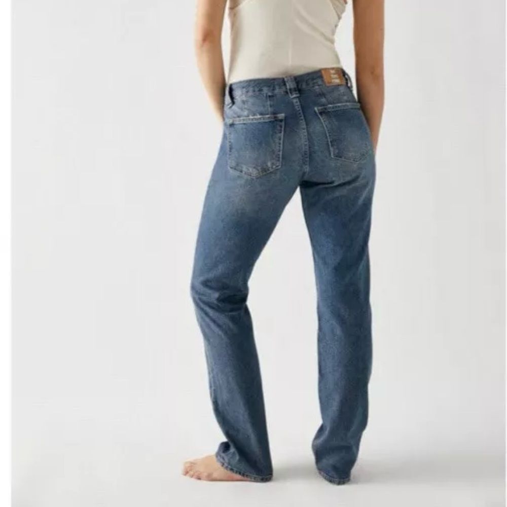 Free People Curvy Siren Low Rise Straight Leg Jeans women’s size 26